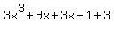3x%5E3%2B9x%2B3x-1%2B3
