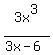 3x%5E3%2F%283x-6%29