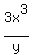 3x%5E3%2Fy