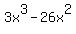 3x%5E3+-26x%5E2%963x%2B2