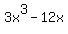 3x%5E3-12x