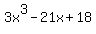 3x%5E3-21x%2B18