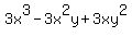 3x%5E3-3x%5E2y%2B3xy%5E2