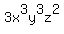 3x%5E3y%5E3z%5E2