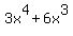 3x%5E4%2B6x%5E3