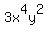3x%5E4y%5E2