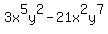 3x%5E5y%5E2-21x%5E2y%5E7