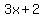 3x+%2B+2