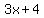3x+%2B+4