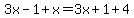 3x-1%2Bx=3x%2B1%2B4
