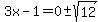 3x-1=0%2B-sqrt%2812%29