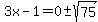 3x-1=0+%2B-+sqrt%2875%29