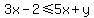 3x-2%3C=5x%2By