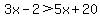 3x-2%3E5x%2B20