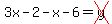 3x-2-x-6=cross%28y%29