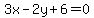 3x-2y%2B6=0