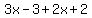 3x-3%2B2x%2B2%29%2F%28x%2B1%29%28x-1%29