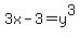 3x-3+=+y%5E3