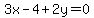 3x-4%2B2y=0+