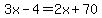 3x-4=2x%2B70
