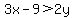 3x-9%3E2y