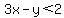 3x-y%3C2