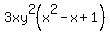 3xy%5E2%28x%5E2-x%2B1%29