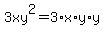 3xy%5E2+=3%2Ax%2Ay%2Ay