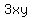 3xy+