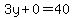 3y%2B0=40