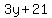 3y%2B21