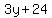 3y%2B24