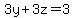 3y%2B3z=3