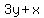 3y%2Bx