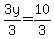 3y%2F3+=+10%2F3