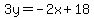 3y=-2x%2B18