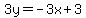 3y=-3x%2B3