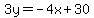 3y=-4x%2B30