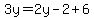 3y=2y-2%2B6