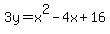 3y=x%5E2-4x%2B16