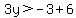 3y%3E-3%2B6