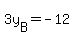 3y%5BB%5D=-12