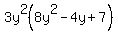 3y%5E2%288y%5E2-4y%2B7%29