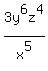 3y%5E6z%5E4%2Fx%5E5