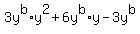 3y%5Eb%2Ay%5E2+%2B+6y%5Eb%2Ay+-3y%5Eb