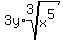 \"3y+%2A+root%283%2C+x%5E5%29+\"