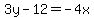 3y-12=-4x%29