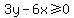 3y-6x+%3E=0
