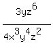 3yz%5E6%2F%284x%5E3y%5E4z%5E2%29