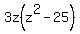 3z%28z%5E2-25%29